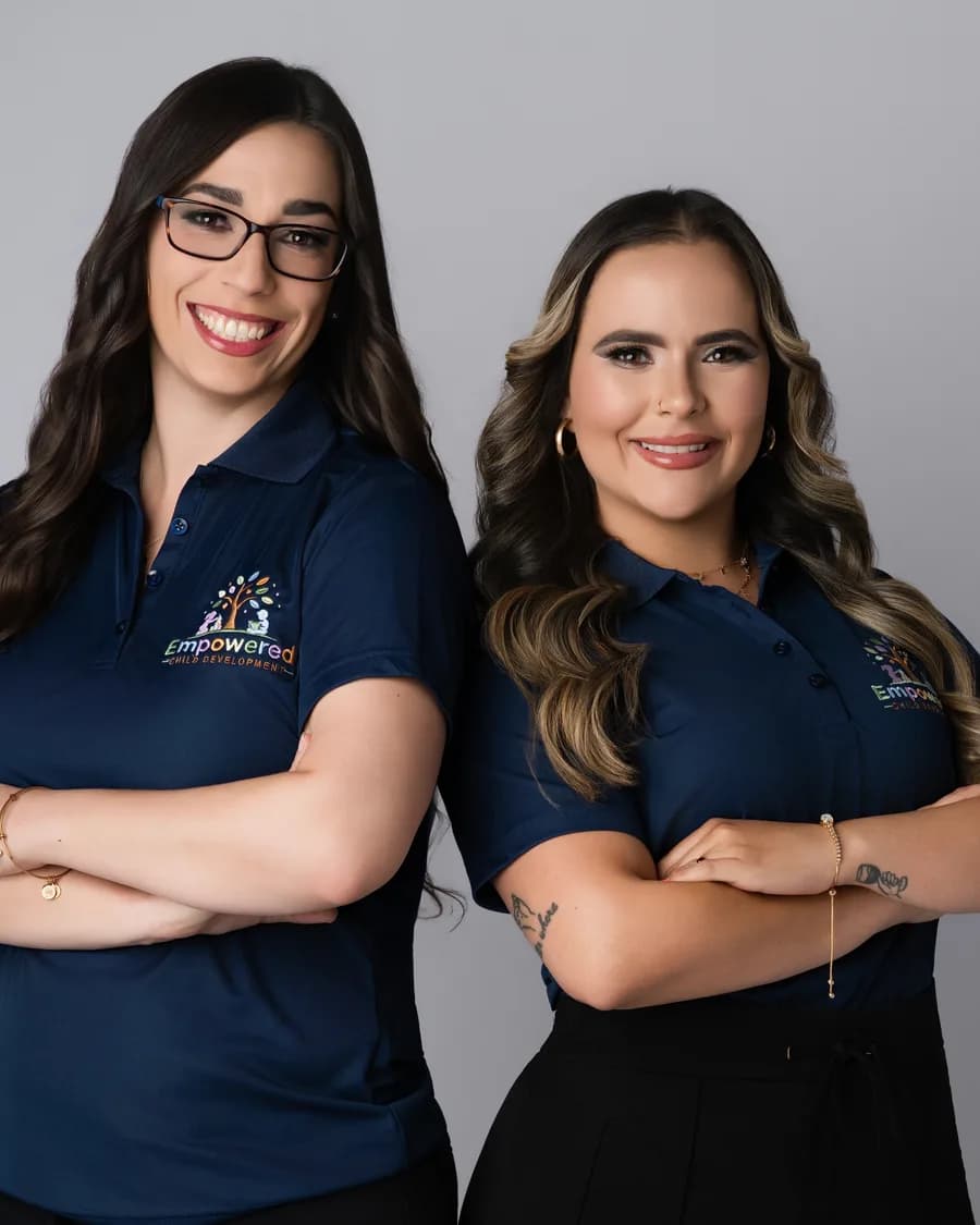 Liz Keyes and Laury Montes de Oca, the board-certified behavior analysts at Empowered Child Development.
